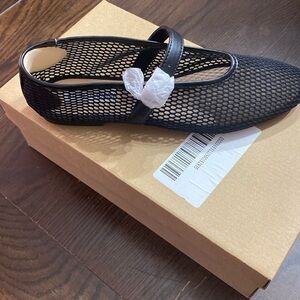 Steve Madden dreaming black ballet flat size 9